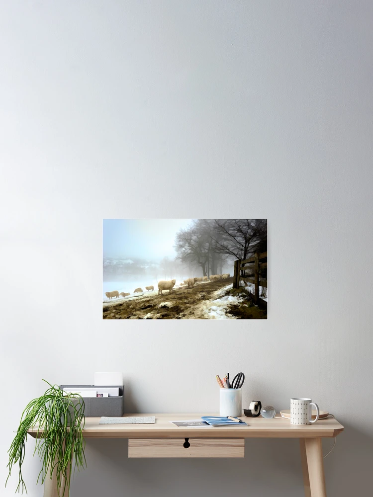 Thumbnail 2 of 3, Poster, Welsh Flock#2 designed and sold by RJDowns.
