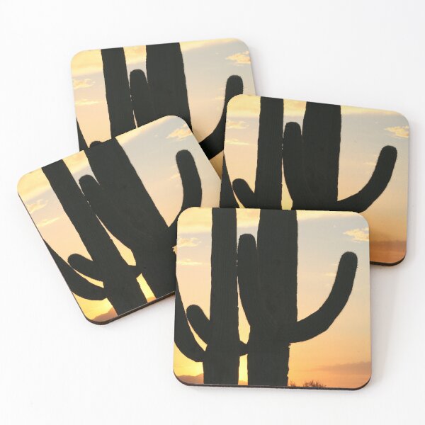 Item preview, Sunset saguaros designed and sold by RichImage.