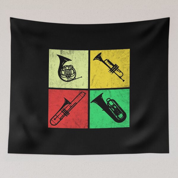 Item preview, french horn designed and sold by alwe-designs.