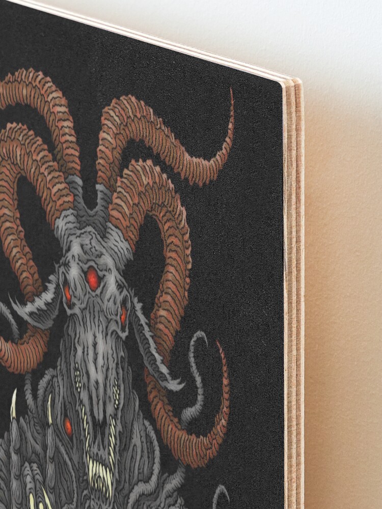 Alternate view of Holy Goat - Azhmodai 2019 Mounted Print
