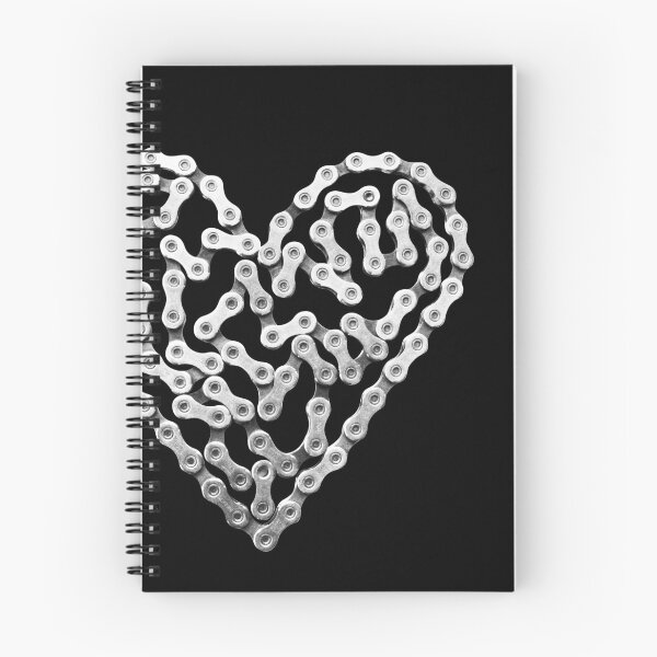 Item preview, Bike Chain Heart designed and sold by Normandie Rainwater.