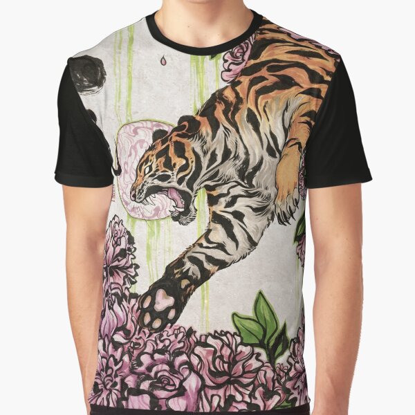Tiger Grafik T-Shirt