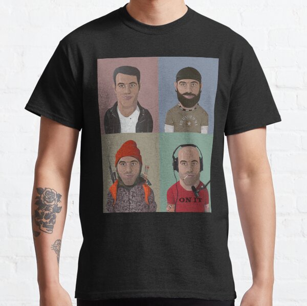 The Evolution of Joe Rogan Classic T-Shirt