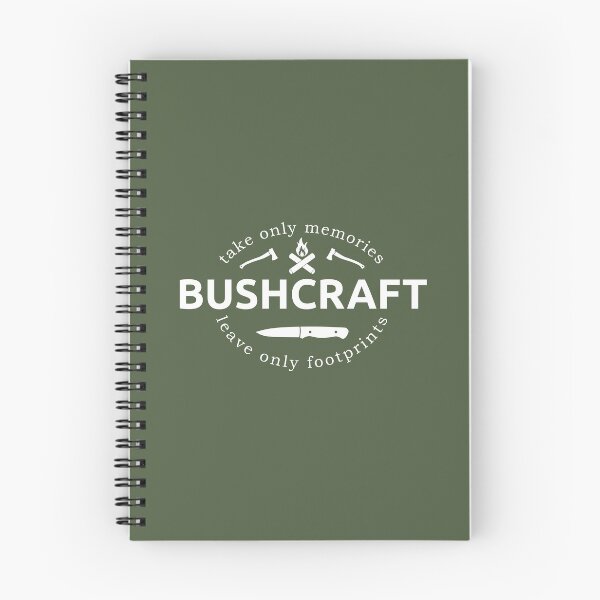 Item preview, Leave Only Footprints - Take Only Memories Bushcraft Saying designed and sold by MadPanda.