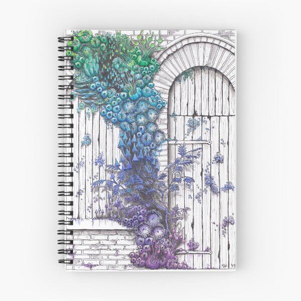 Item preview, Closed Window and Door with Rainbow Nature - Watercolor Painting designed and sold by Stephanie KILGAST.