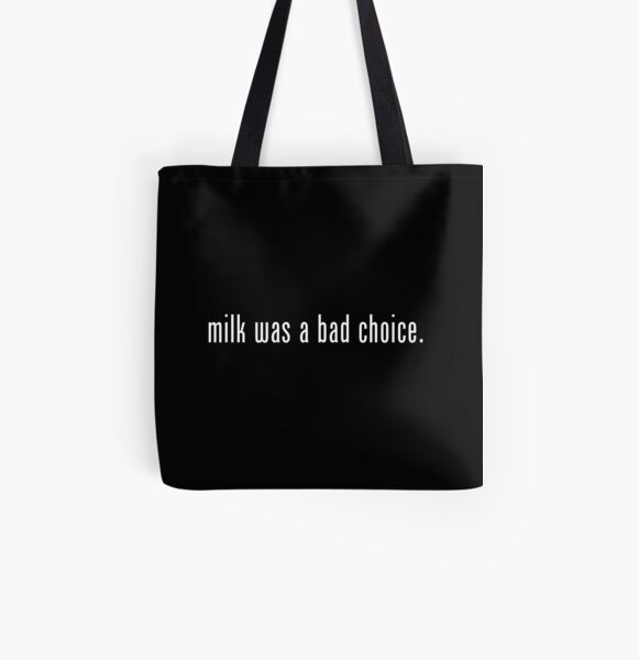 Bad Milk Bags Redbubble - got milk joke roblox