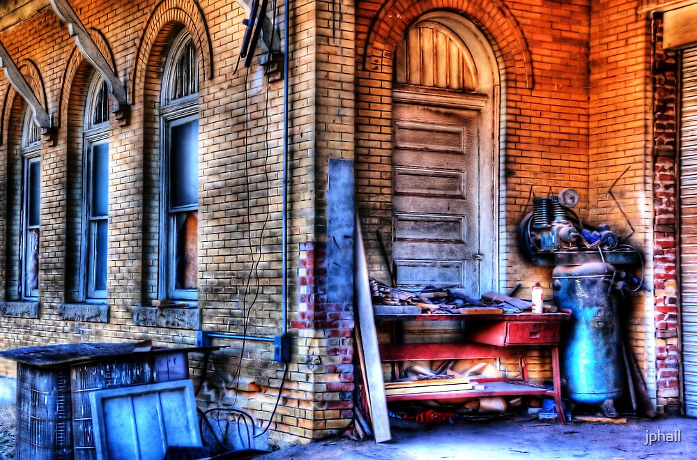 "Old Train Depot Weatherford, Texas" by jphall Redbubble