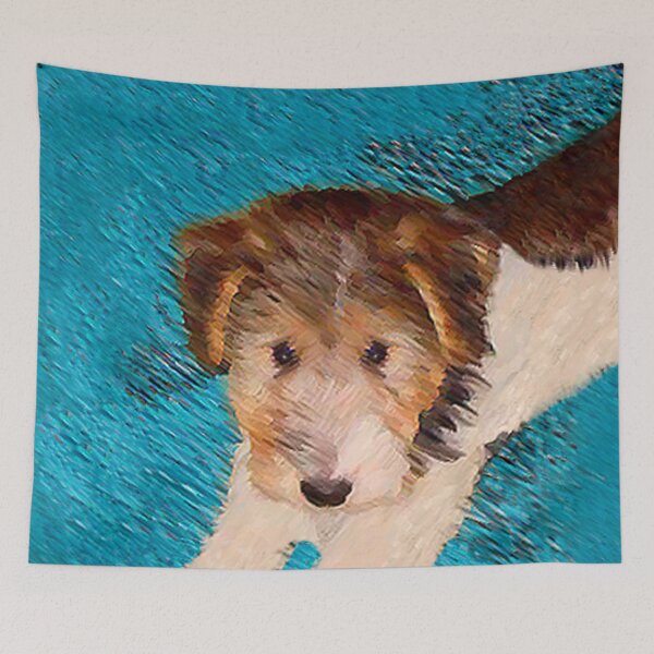 Item preview, Wire Fox Terrier Puppy designed and sold by alpendesigns.