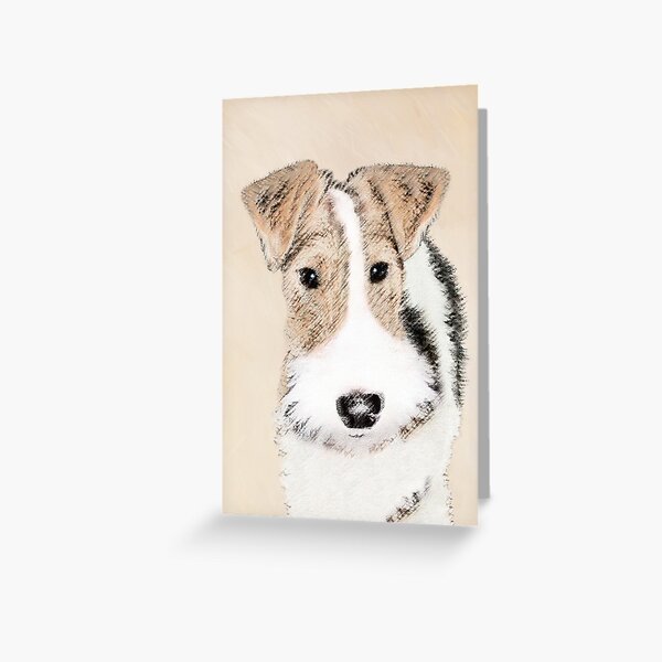 Wire Fox Terrier Greeting Card