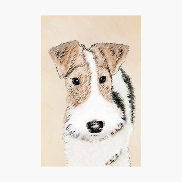 Item preview, Wire Fox Terrier designed and sold by alpendesigns.