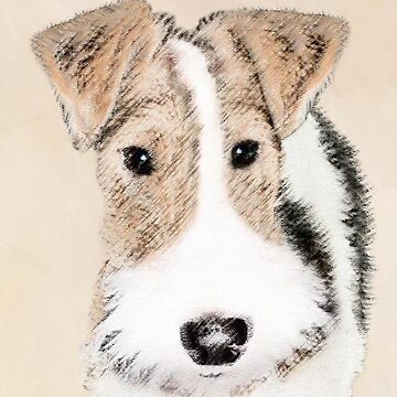 Artwork thumbnail, Wire Fox Terrier by alpendesigns