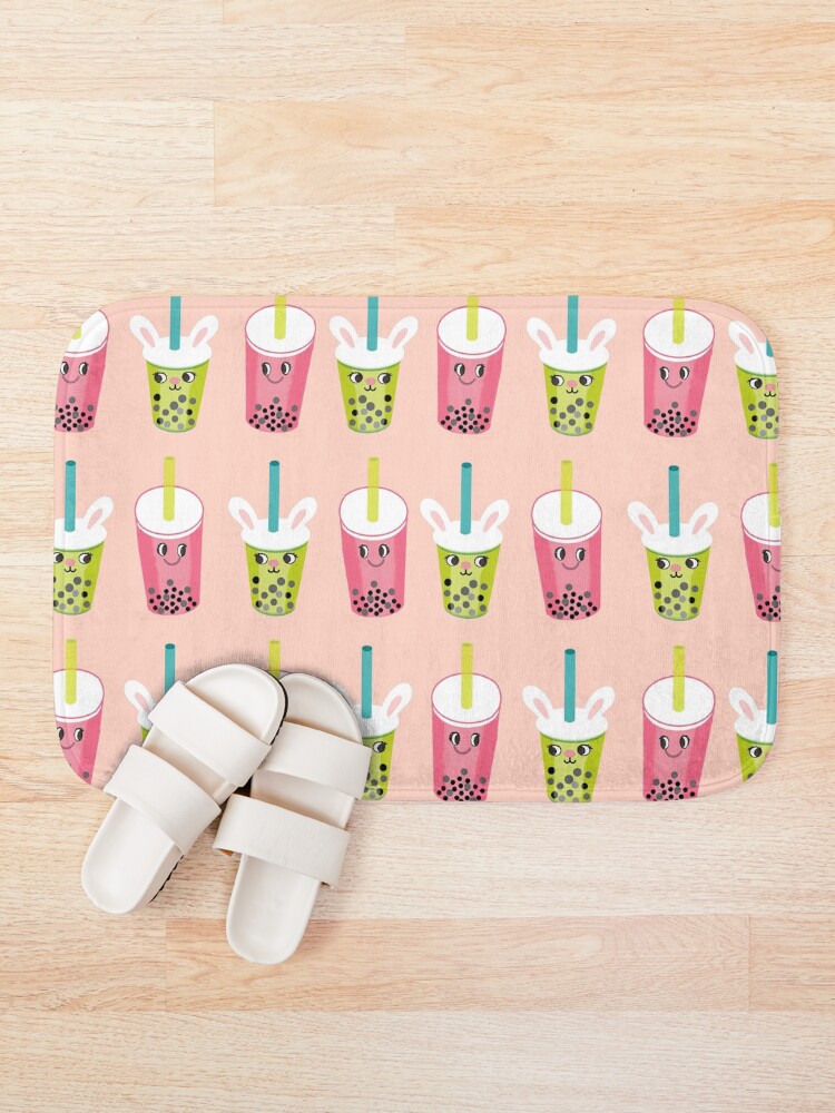 Alternate view of Boba / Bubble Tea / Pearl Milk Tea Bath Mat