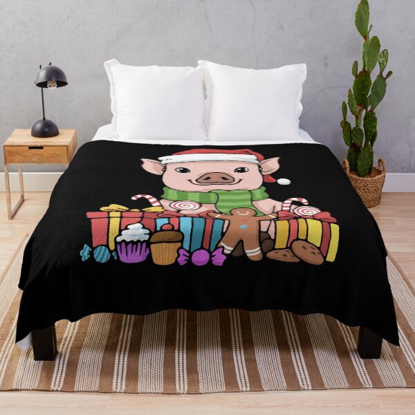 Item preview, Christmas Pig Gift Kids Swine Gift Cute Pig designed and sold by DSWShirts.