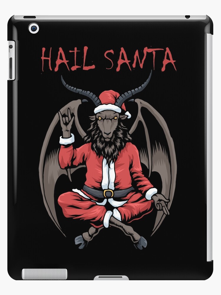 baphomet santa hat