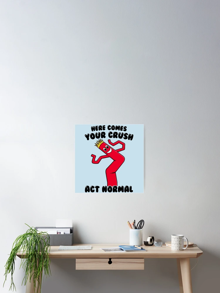 Thumbnail 2 of 3, Poster, Normal act! designed and sold by Raffiti.
