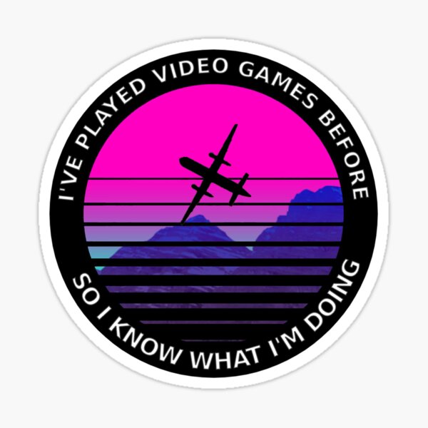 Sky King - I Know What I'm Doing Sticker