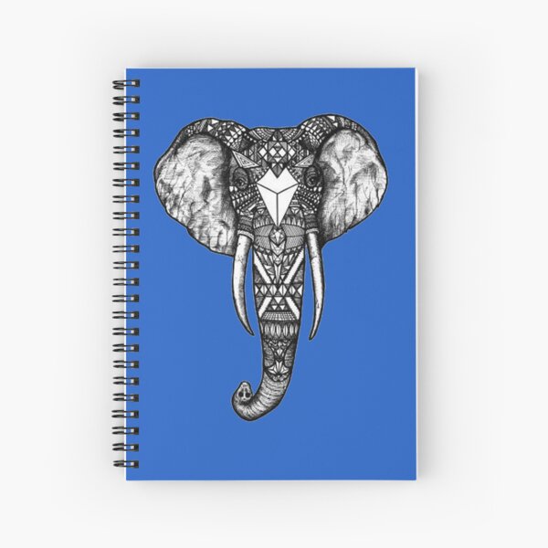 Spiralblocke Stammes Elefant Redbubble