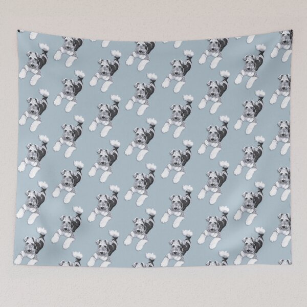 Item preview, Foxy Fox Terrier ~ Black and white designed and sold by Jane Oriel.