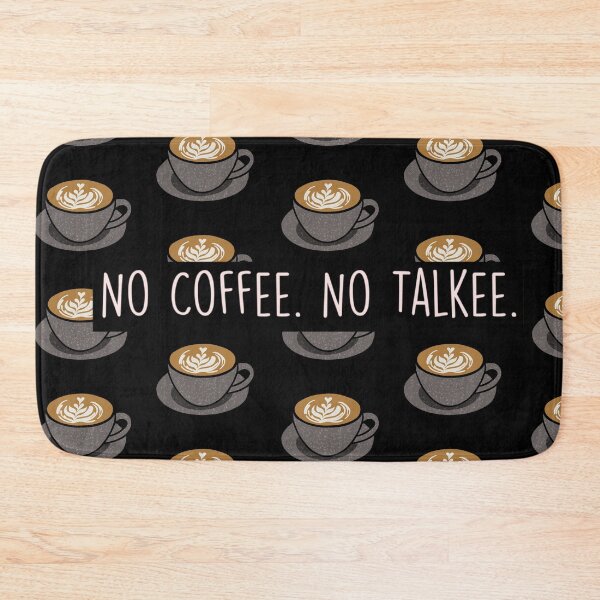 Item preview, No Coffee. No Talkee designed and sold by judithmusician.