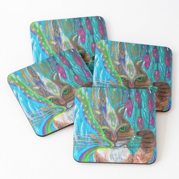 Item preview, Cat spirit animal: playfulness designed and sold by SonjaNeuroth.