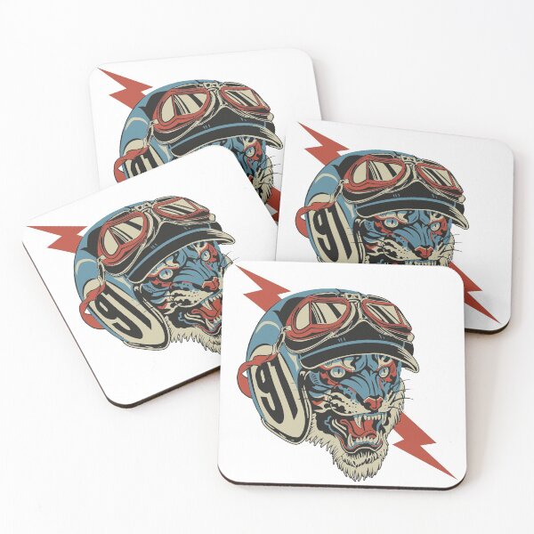 Item preview, Tiger motorcyclist designed and sold by Bloodymercy.