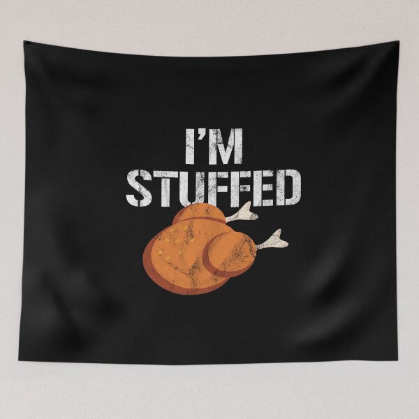 Item preview, I'm Stuffed - Turkey Stuffing - Funny Thanksgiving Shirt designed and sold by bkfdesigns.