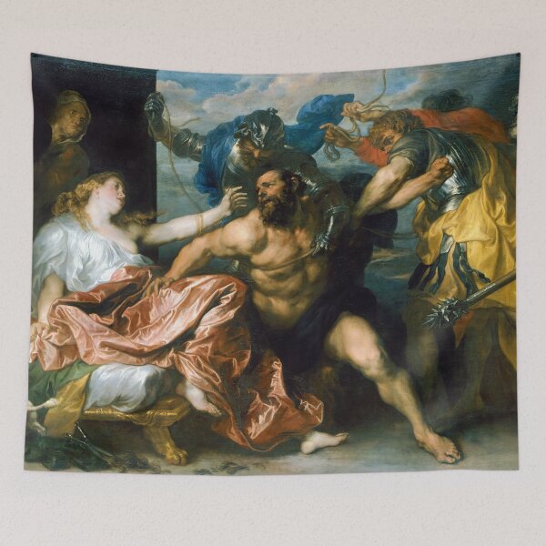 Item preview, Samson and Delilah by Anthony van Dyck (1630) designed and sold by allhistory.