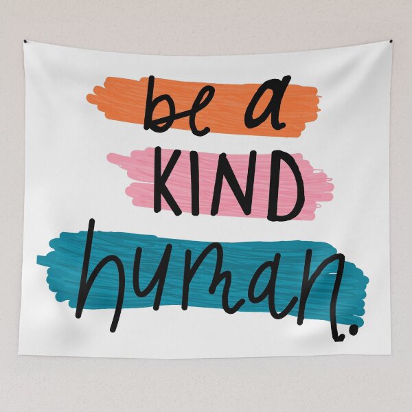 Item preview, Be a kind Human designed and sold by Bellawolfe.