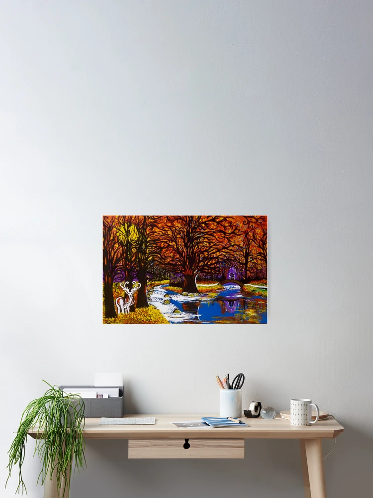Thumbnail 2 of 3, Poster, Magical Forest designed and sold by ROB51.
