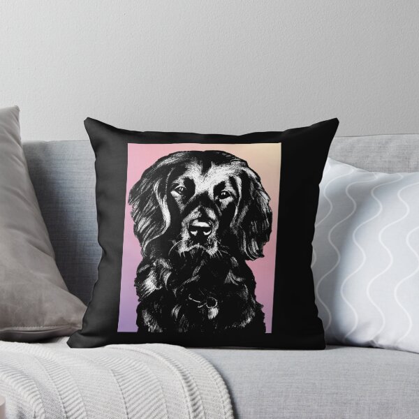 Artikelvorschau, Flat Coated Retriever ~ Grafik entworfen und verkauft von Jane Oriel.