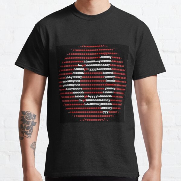 Ubuntu ascii logo Classic T-Shirt