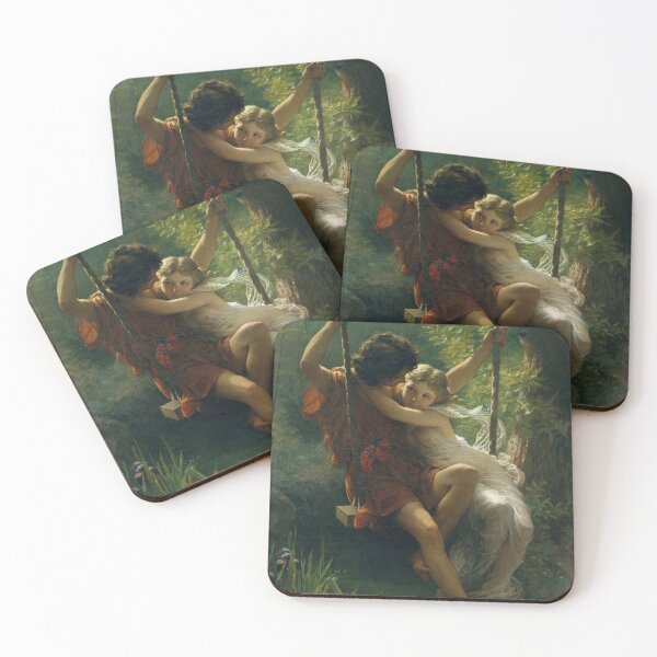 Item preview, Romance Painting, Sage Green Decor, Dark Academia Art, Forest Painting, Spring Art, Springtime by Pierre-Auguste Cot 1873 - Renaissance Art  designed and sold by publicartgarden.