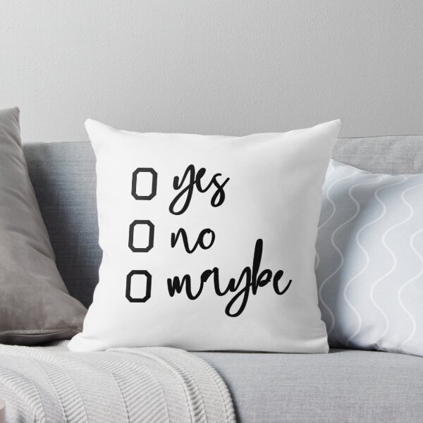 Item preview, yes, no, maybe designed and sold by gingerlouls.