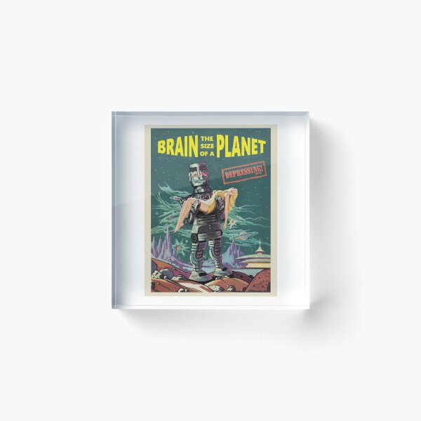 Item preview, Brain the size of a planet designed and sold by Alan67Q.