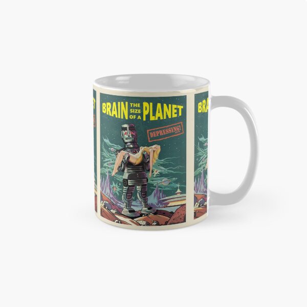 Item preview, Brain the size of a planet designed and sold by Alan67Q.