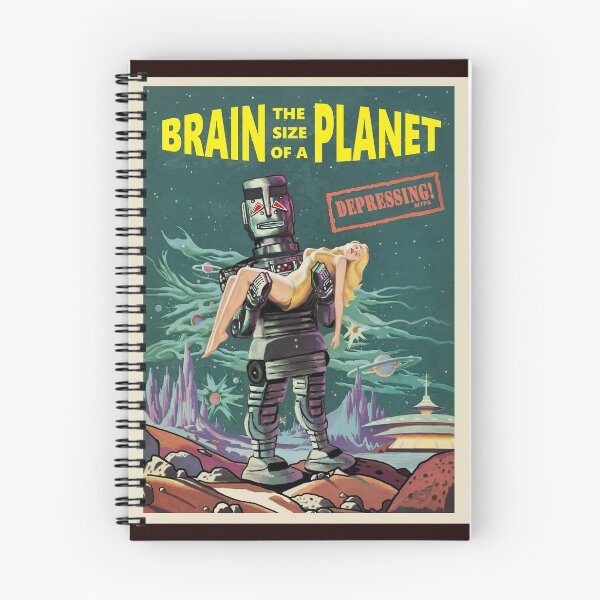 Item preview, Brain the size of a planet designed and sold by Alan67Q.