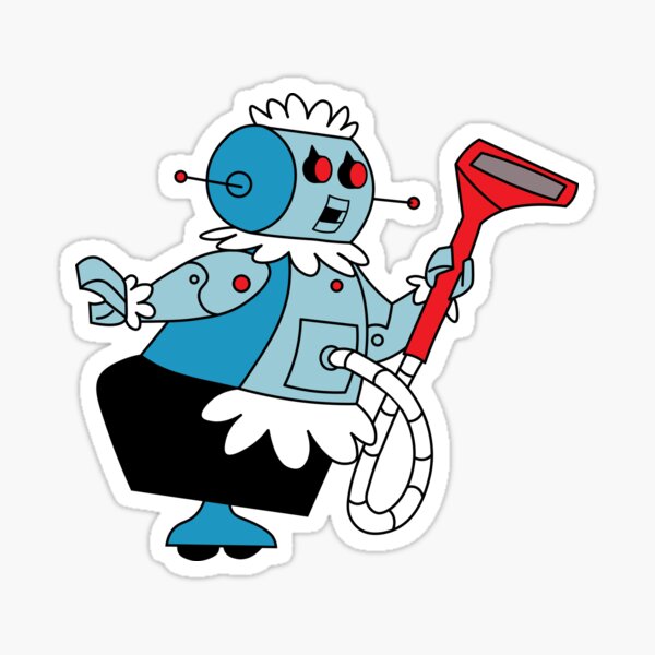 Rosie the Robot Maid from The Jetsons Sticker