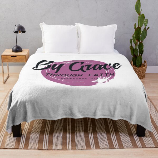 Item preview, Grace and Faith - Bible verse design designed and sold by GoodNewsDesign.