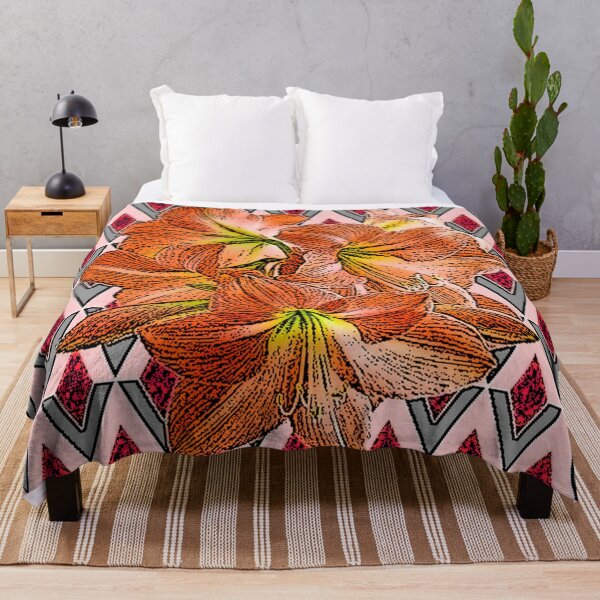 Item preview, DIBUJO DE RESUMEN GEOMÉTRICO PINK AMARYLLIS designed and sold by sharlesart.