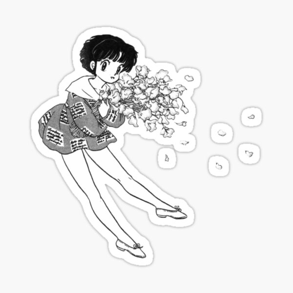 anime ranma Pegatina