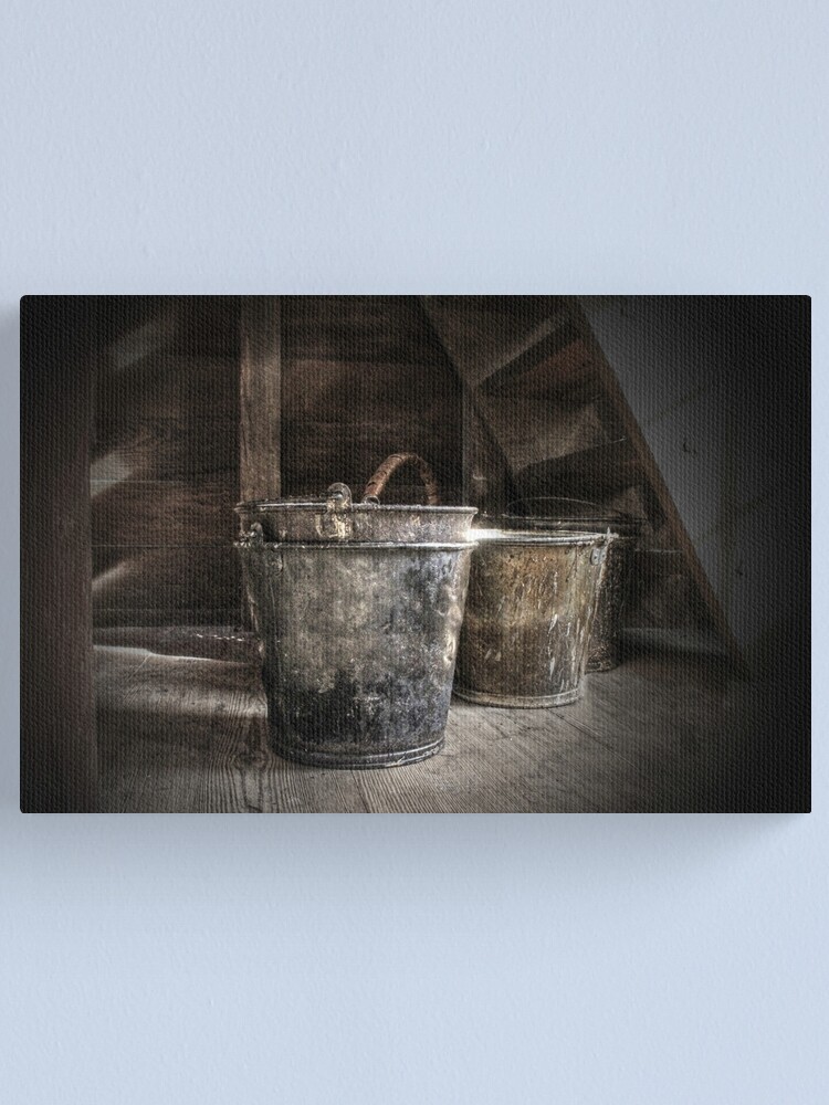 Alternate view of Buckets Canvas Print
