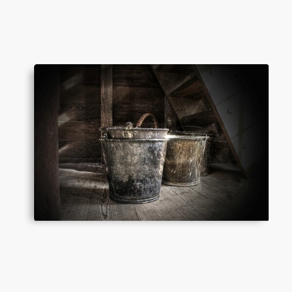 Buckets Canvas Print