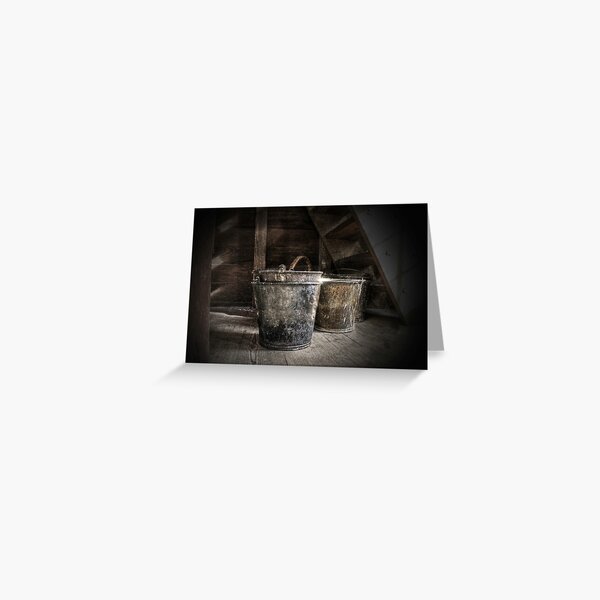 Buckets Greeting Card