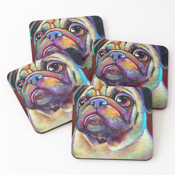 Item preview, Cute PUG by Robert Phelps designed and sold by RobertPhelpsArt.