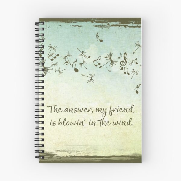 Item preview, The Answer my Friend is Blowin in the Wind designed and sold by SouthernSassArt.