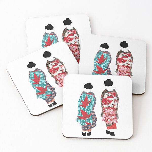 Item preview, Winter Maiko Pair designed and sold by sakura-daydream.