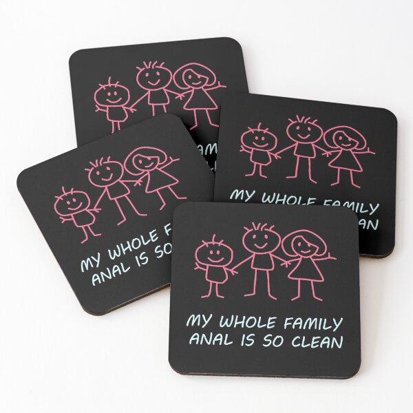Item preview, My whole family anal is so clean designed and sold by Babyfishbrain.