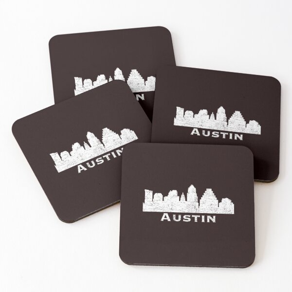 Item preview, Austin Skyline (distressed) designed and sold by Dan Brady.