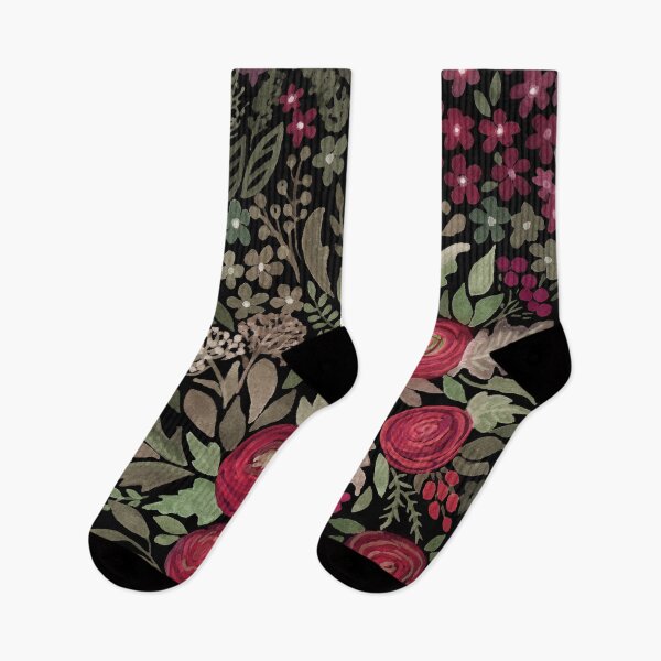Item preview, Watercolor . Night garden .  designed and sold by fuzzyfox.