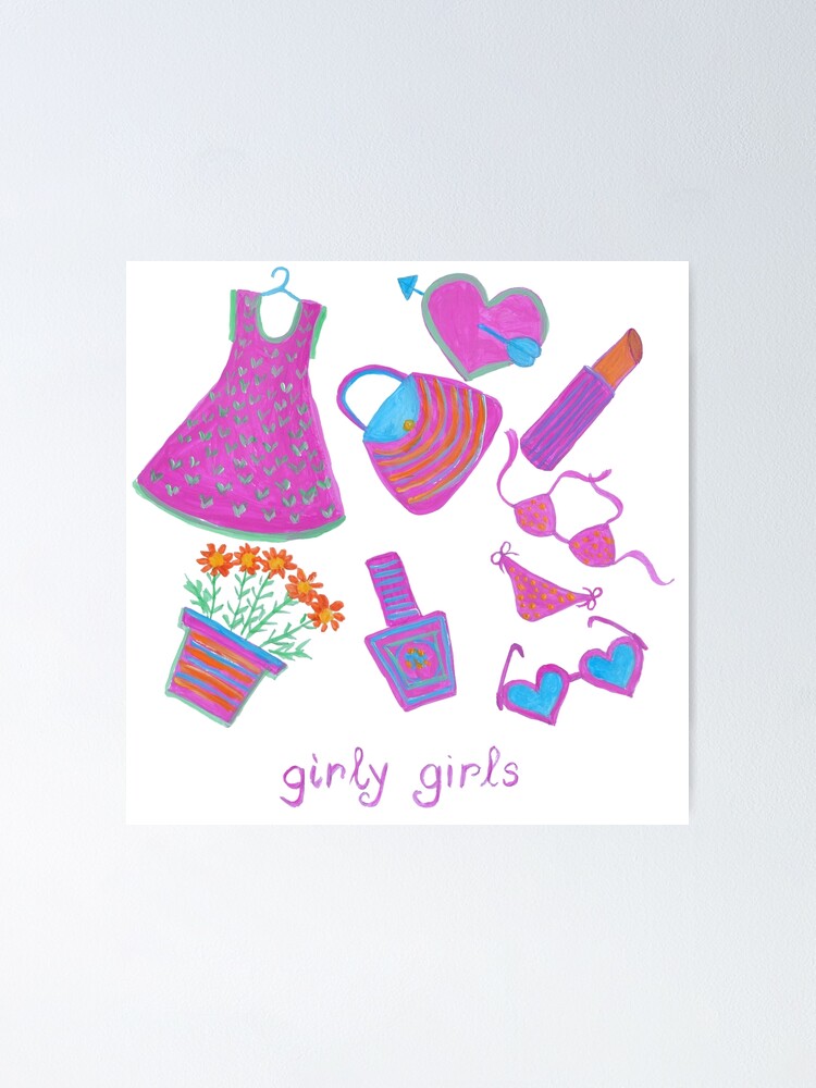Girly Girl Things | Poster